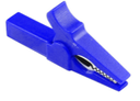 Lagarto 55mm para banana 4mm color azul