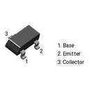 Transistor SMD BC847B 1F SOT23 NPN