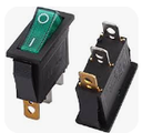 Switch Rocket Regleta ON-OFF 3 Pines 16A 250V Color Verde