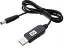 Cable USB Con Plug DC Salida 9V