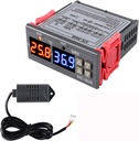 Termostato e Higrostato 110-220V STC-3028