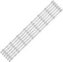 Juego de barras led TCL 65¨ 6 barras 8 led 6v 65HR330M08A1 65S421 65S425 65S423 JLD65081330-365AS-M_V03