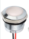 Led Indicador 22mm12V-24V Color Blanco