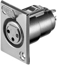 Conector XLR Hembra Kirlin