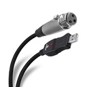 Cable XLR a USB DMX512