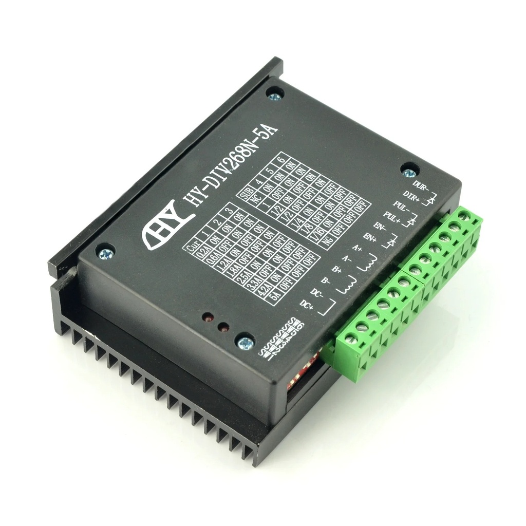 DIV268N-5A Módulo Controlador para Motor Stepper Híbrido de Dos Fases ...