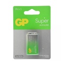 Bateria 9V Super Alcalina GP