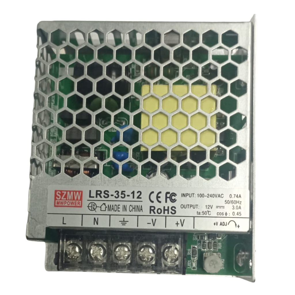 Fuente De Voltaje Conmutada 12V 3A | Unitronic