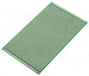 Placa Perforada De Fibra De Vidrio Verde 10*15cm
