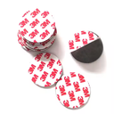 Iman Redondo 20X2mm Con Respaldo Adhesivo 3M