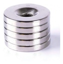Iman De Neodimio Tipo Dona 25x3mm Agujero 6mm