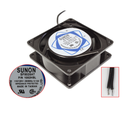 Ventilador AC 110V 0.14A  80x80x25mm Sunoh
