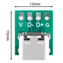 Conector Usb Tipo C Con Pcb
