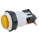 Boton Maquinita Naranja Con Microswitch