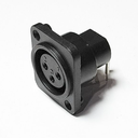 Conector XLR Hembra Para Placa HEXUAN