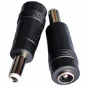 Jack Dc De 5.5*2.1 A Plug Dc 5.5*2.5 Blanco