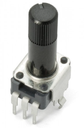 Potenciometro B20K 3 Pines Perilla 19mm
