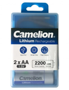 Batería Camelion Recargable USB De Litio Tipo C AA 1.5V 1460mAh Paquete De 2 Baterías