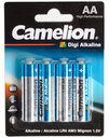 Batería Camelion Digi Alcalina AA 1.5V Paquete De 4 Baterías