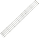 Juego de barras led Universal 39" 8 led 4 barras 3V ZXT LEDZD39C OY39D08-ZC14F-04