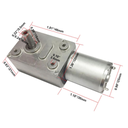 Motorreductor JGY-370 6VDC 10RPM