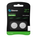 2 Baterías Recargables Li-ion CR2032