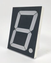 Display 1 Digito Ánodo Comun 3-3/8" 7 Segmentos Rojo
