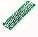 Placa Perforada De Fibra De Vidrio Verde 2*8cm Doble Cara