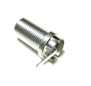 Conector Coaxial Hembra Chasis Pin Tipo L