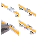 Union Para Tira Led Cob 2 pines 5mm