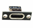 Conector Con Placa USB-C Hembra