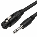 Cable XLR Hembra a 1/4" Mono KIRLIN 10 Metros