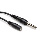 Cable Extensión de Plug 1/4" Stereo a Jack de 3.5" Kirlin 10M