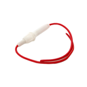 Portafusible Blanco/Rojo